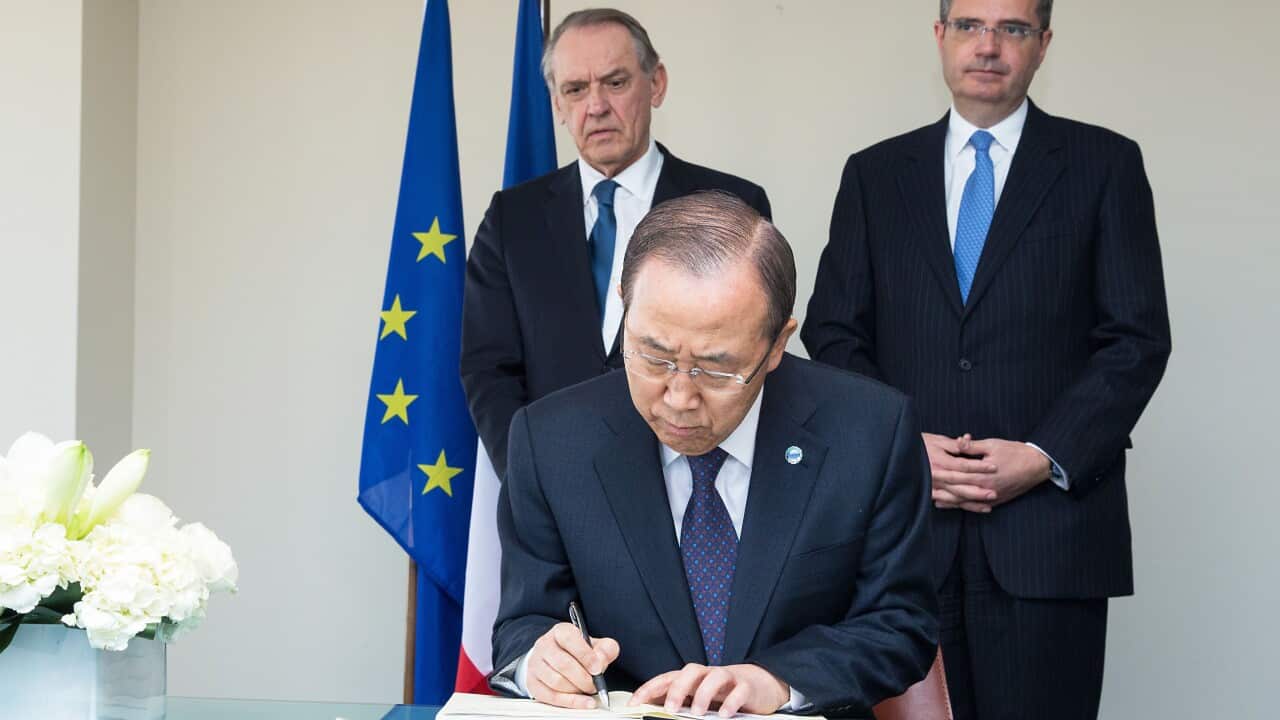 UN chief relieved end to France terrorism plot