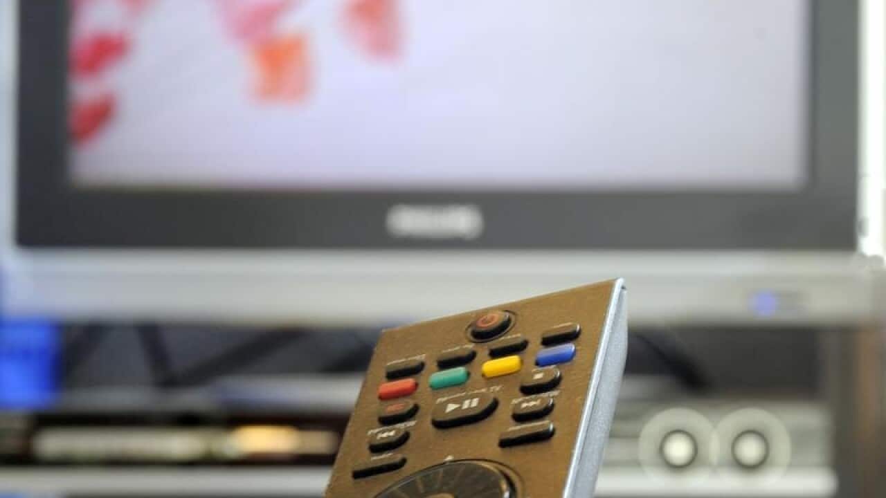 A television remote