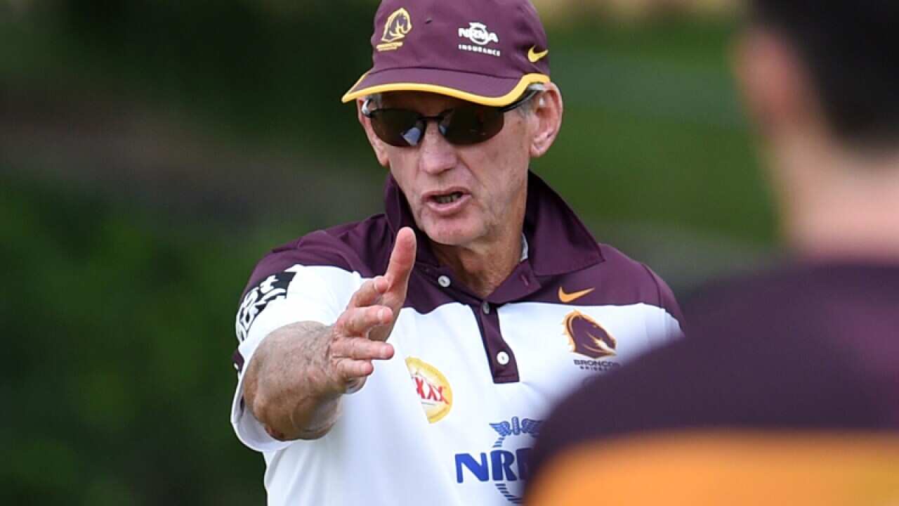 Brisbane Broncos coach Wayne Bennett