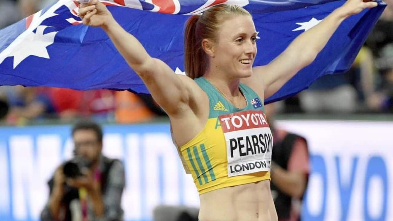 IAAF World Champs 100m hurdles PEARSON