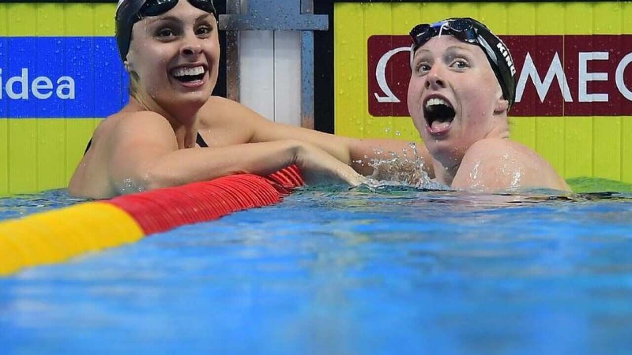 Katie Meili and Lilly King.