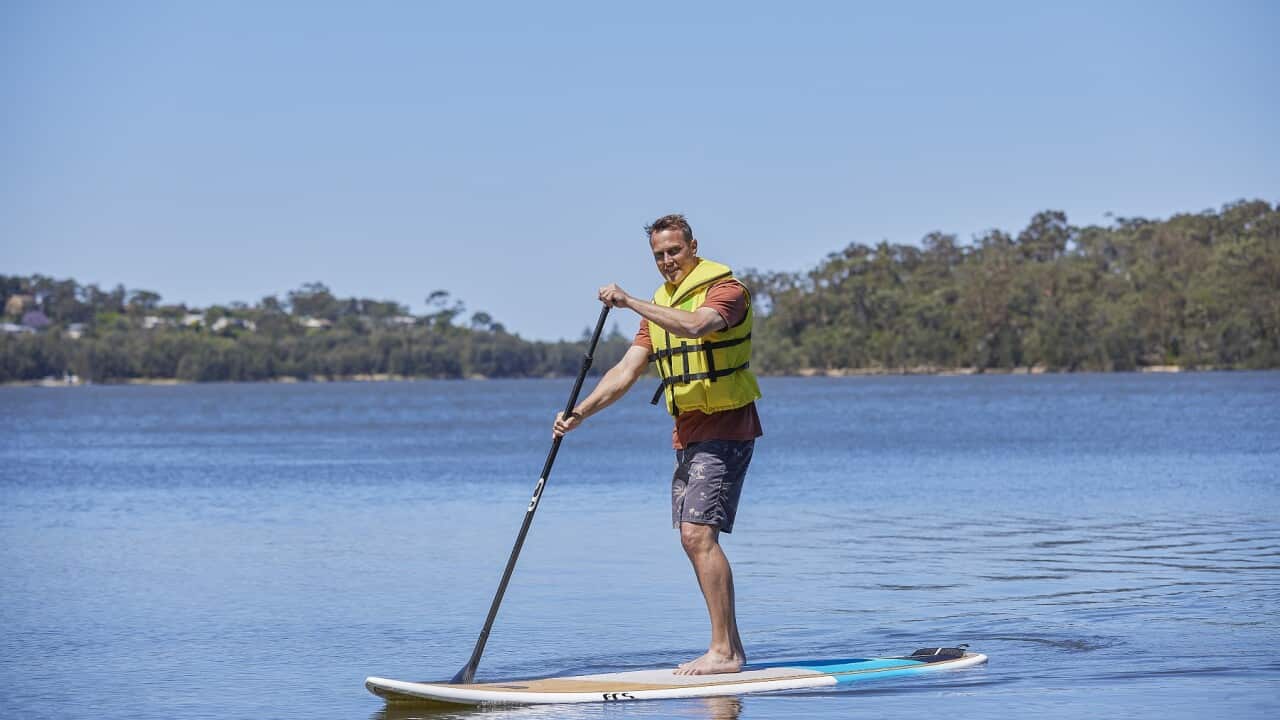 Royal Life Saving NSW ACT Ambassador Matt Shirvington helps launch campaign responding to alarming spike in drowning deaths (Supplied)