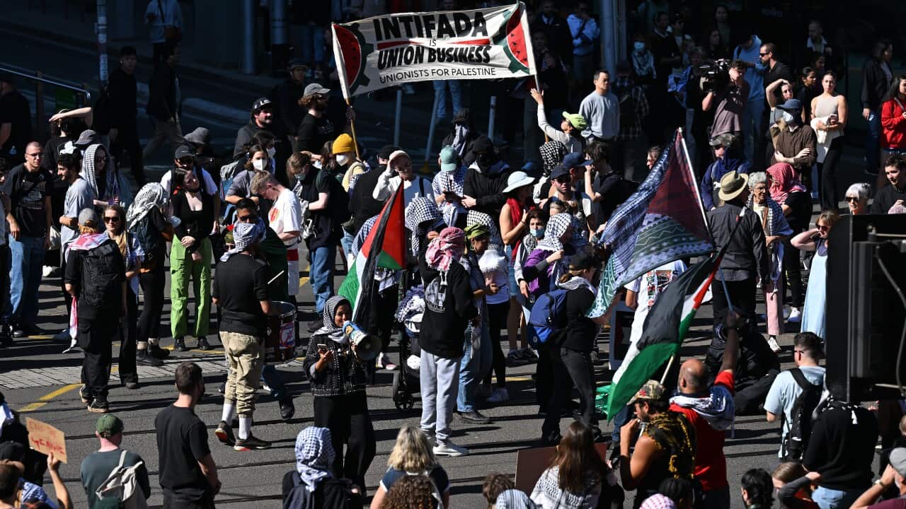 PRO-PALESTINE ECONOMIC BLOCKADE PROTEST