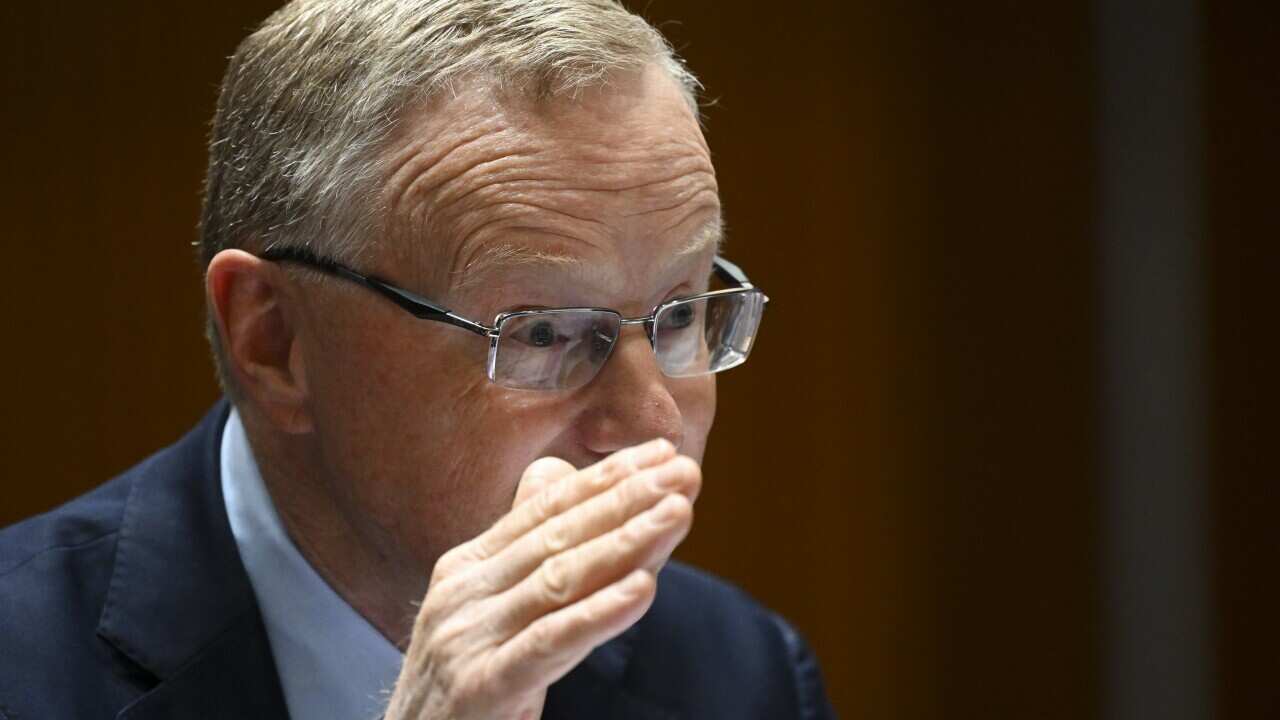 Reserve Bank governor Philip Lowe appears before the House of Representatives economics standing committee in Canberra.