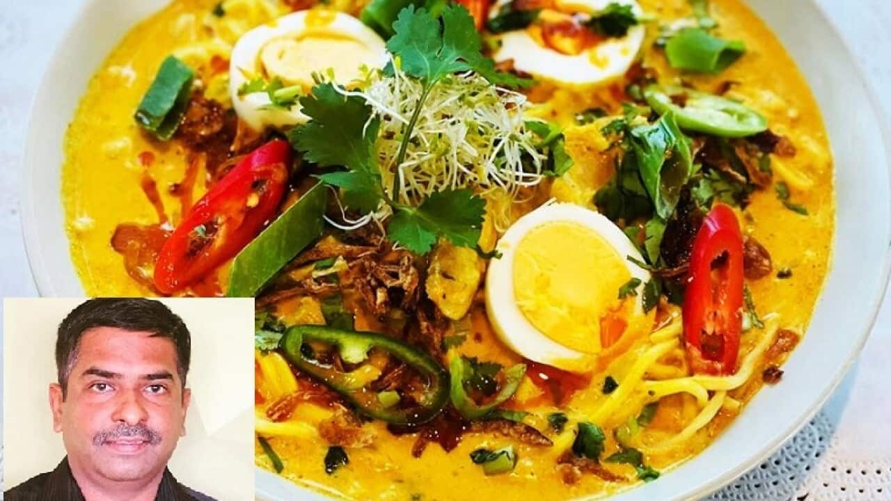 Laksa soup