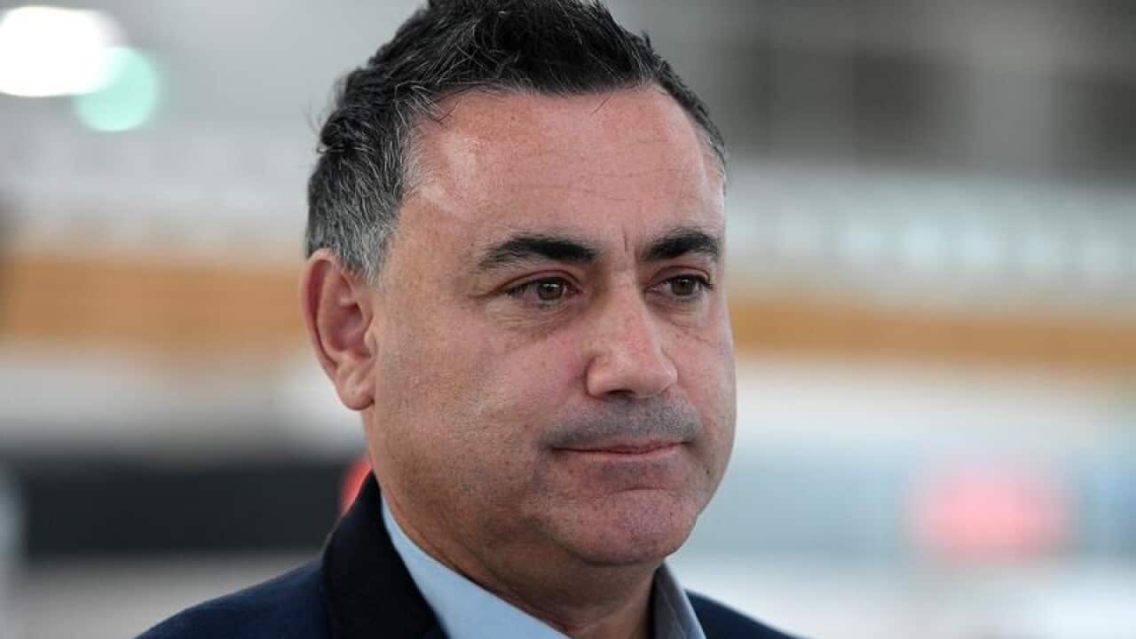 NSW Nationals' leader John Barilaro