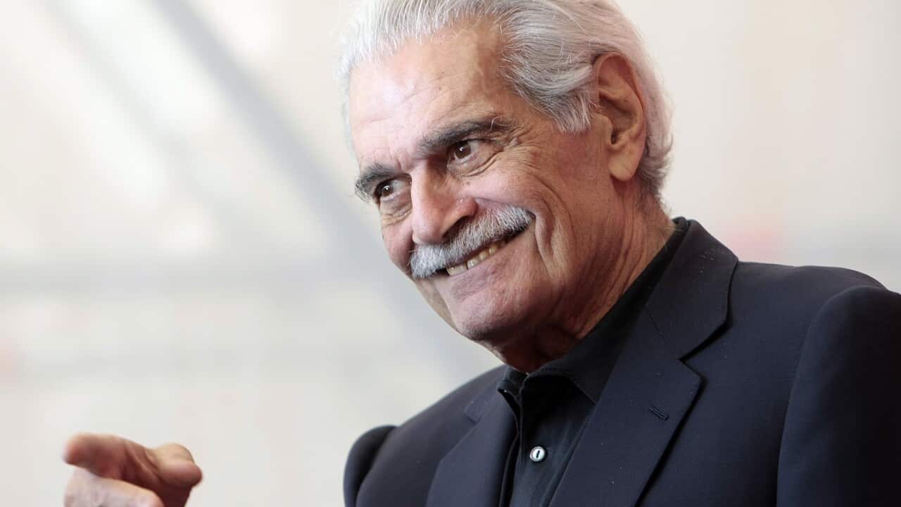 Egyptian actor Omar Sharif