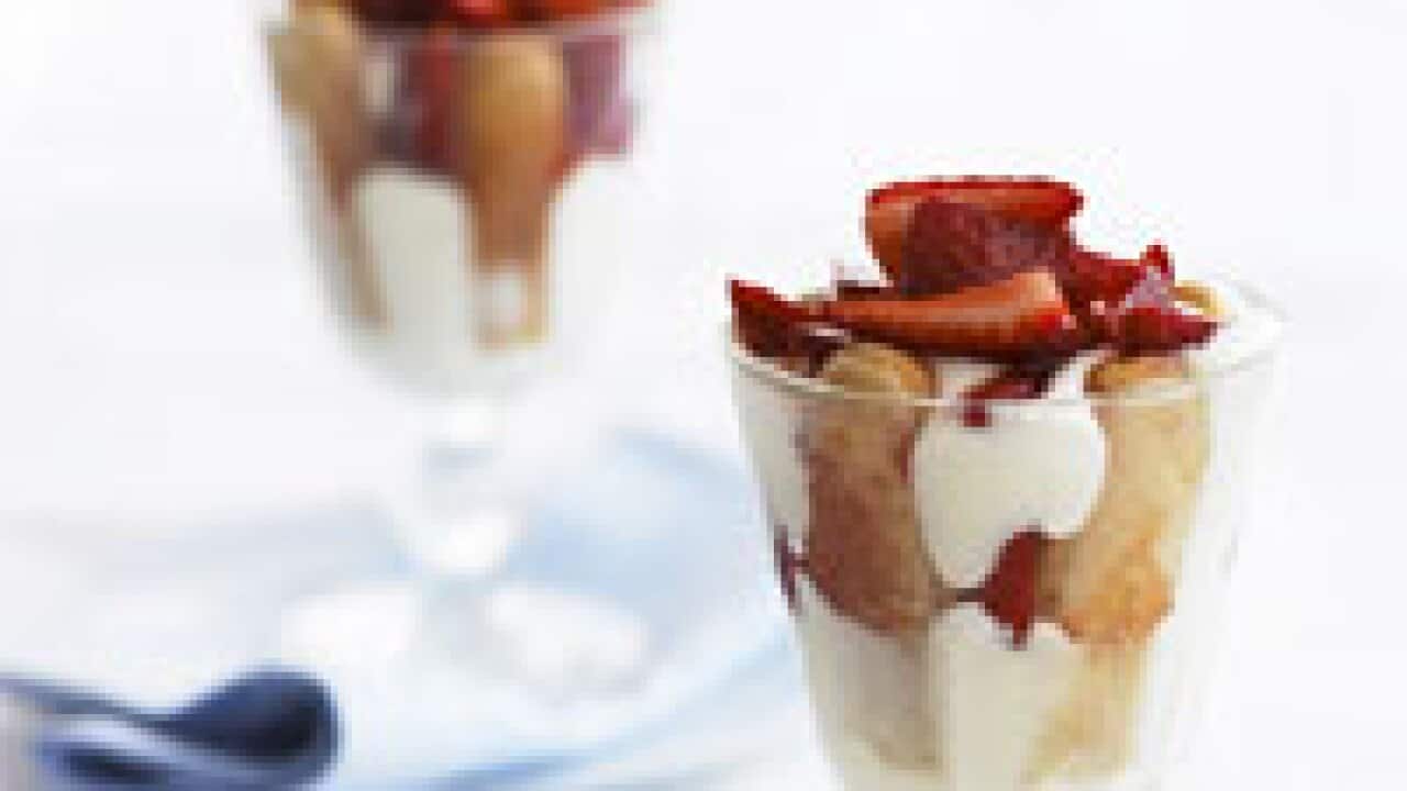 Strawberry trifle