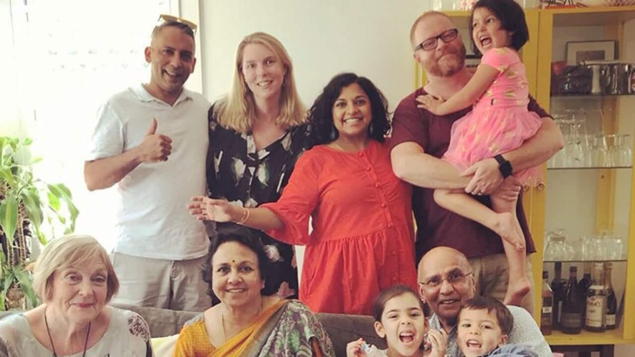 Uma Oldham's family.