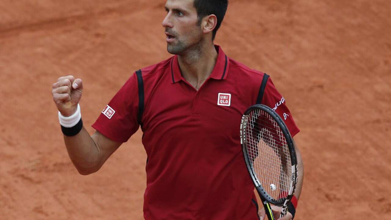 Serbia's Novak Djokovic