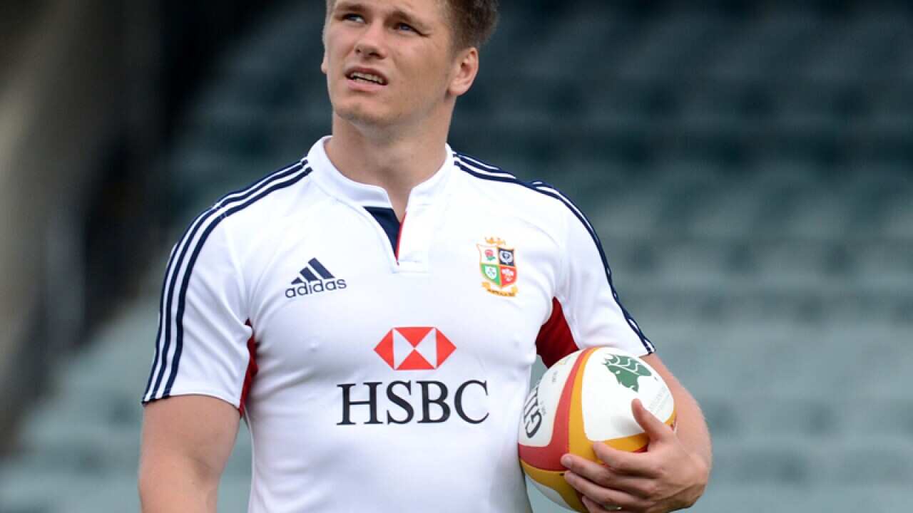 British and Irish Lions player Owen Farrell