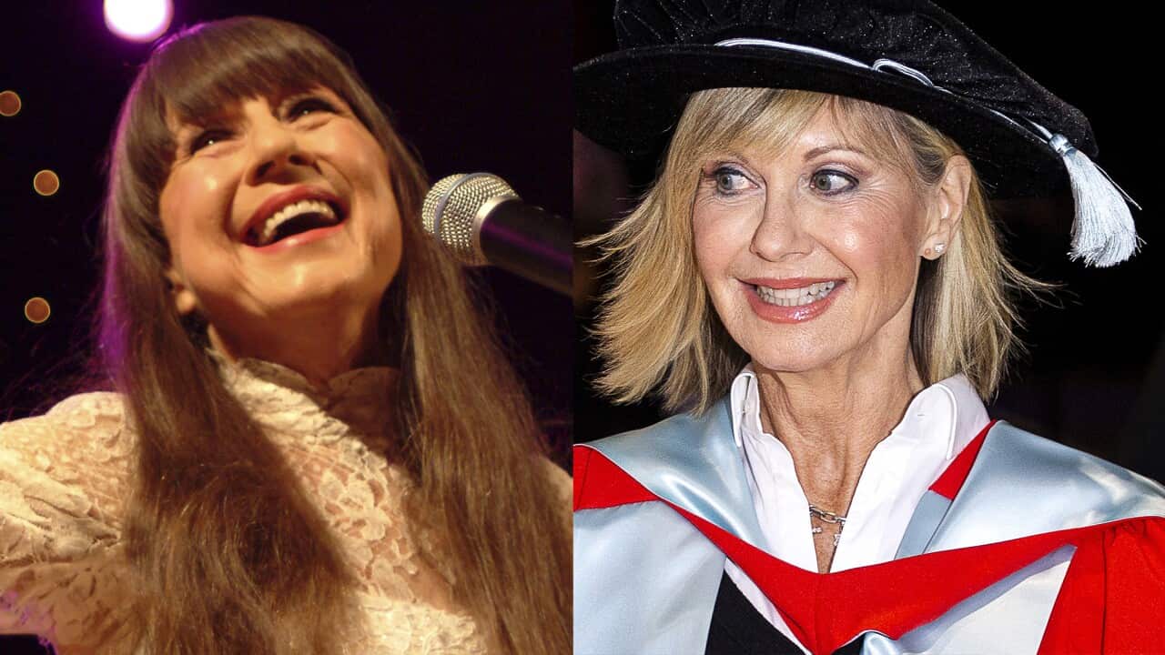 Judith Durham and Olivia Newton-John