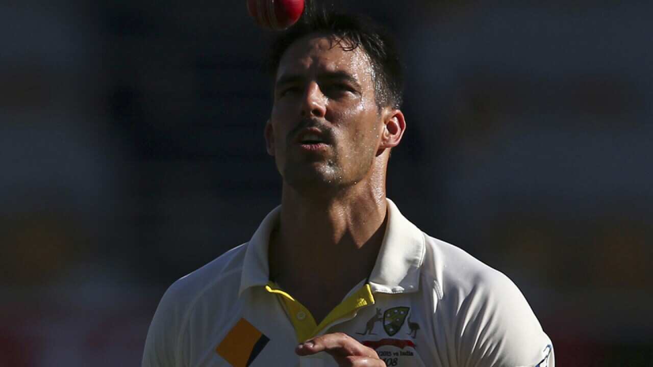 Australian spearhead Mitchell Johnson