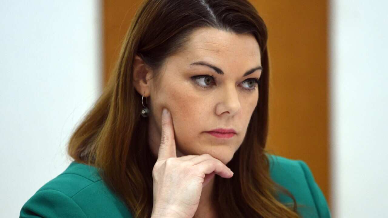 Federal Greens Senator Sarah Hanson-Young.