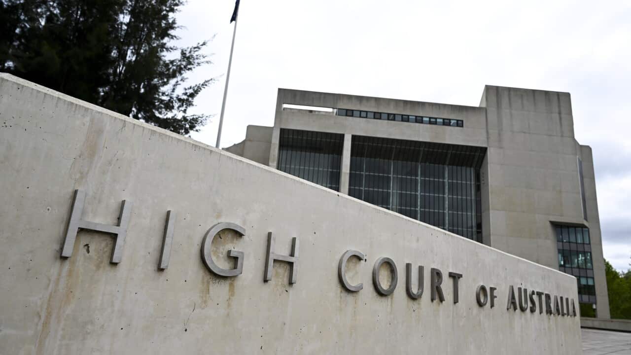 The exterior of the High Court of Australia