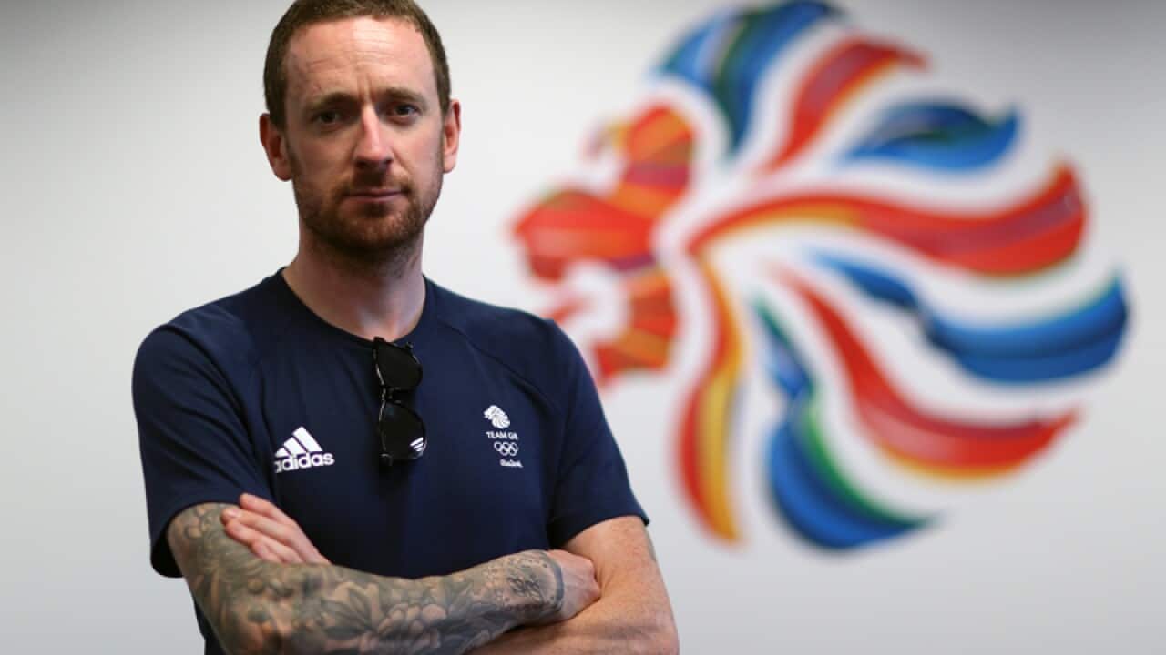 British cyclist Bradley Wiggins