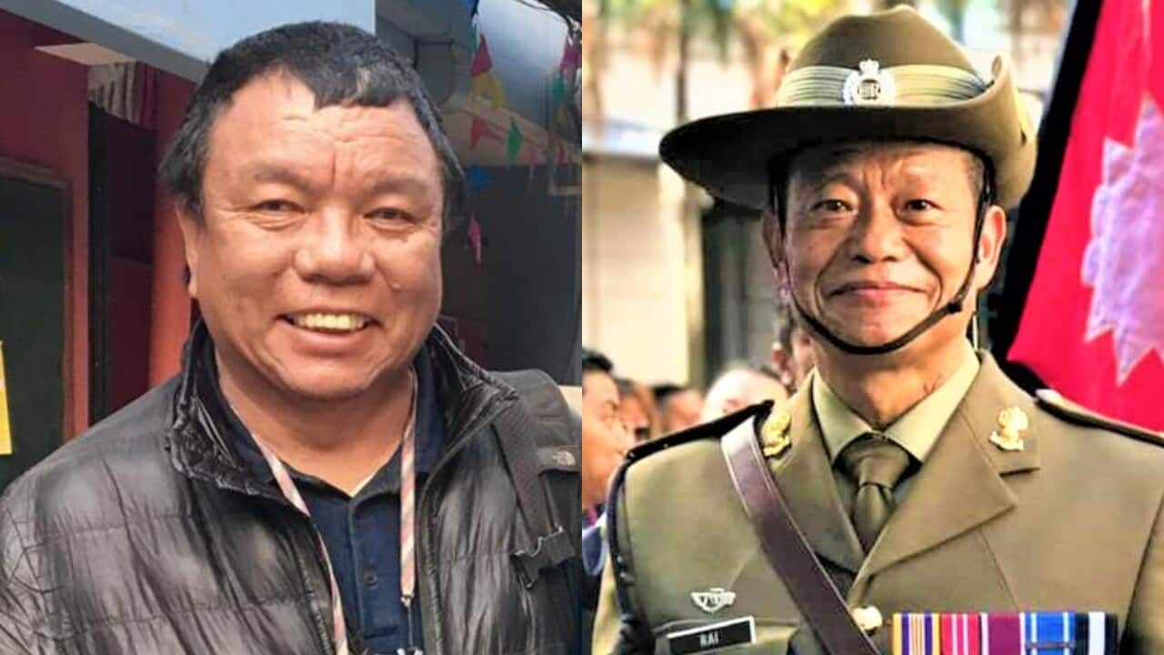 Mahabir Pun (L) and Bhala Bahadur Rai (R)