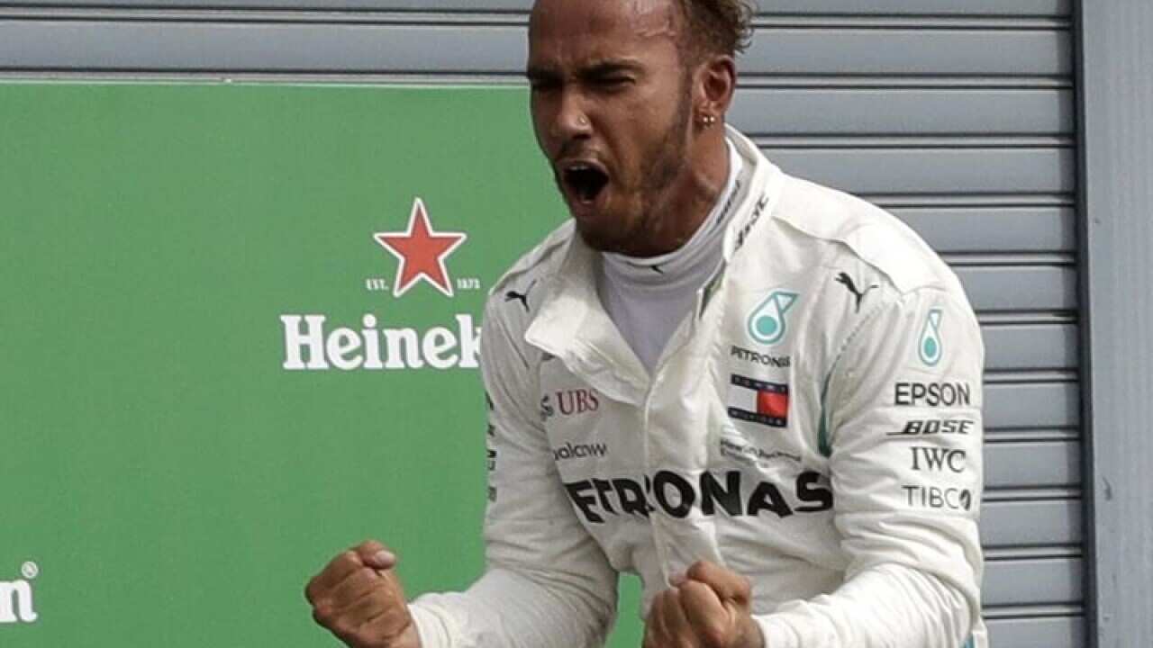 Formula One leader Lewis Hamilton