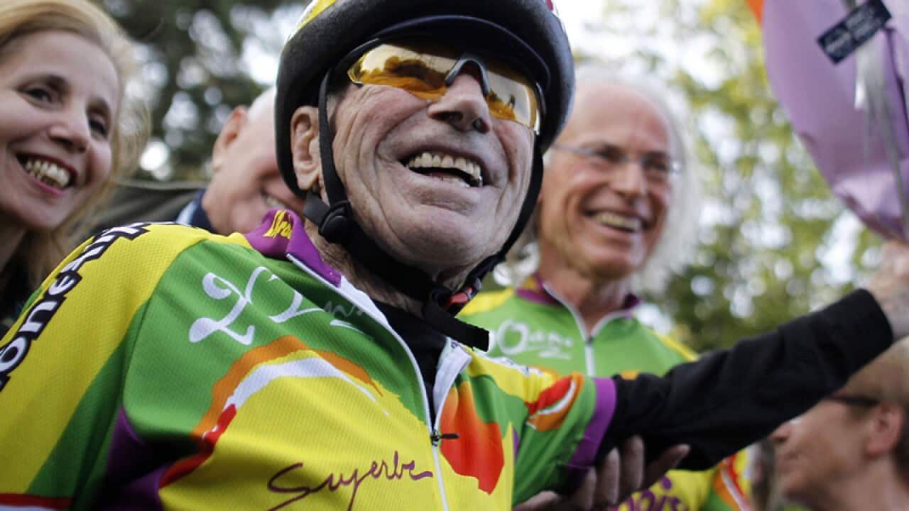 French cyclist Robert Marchand