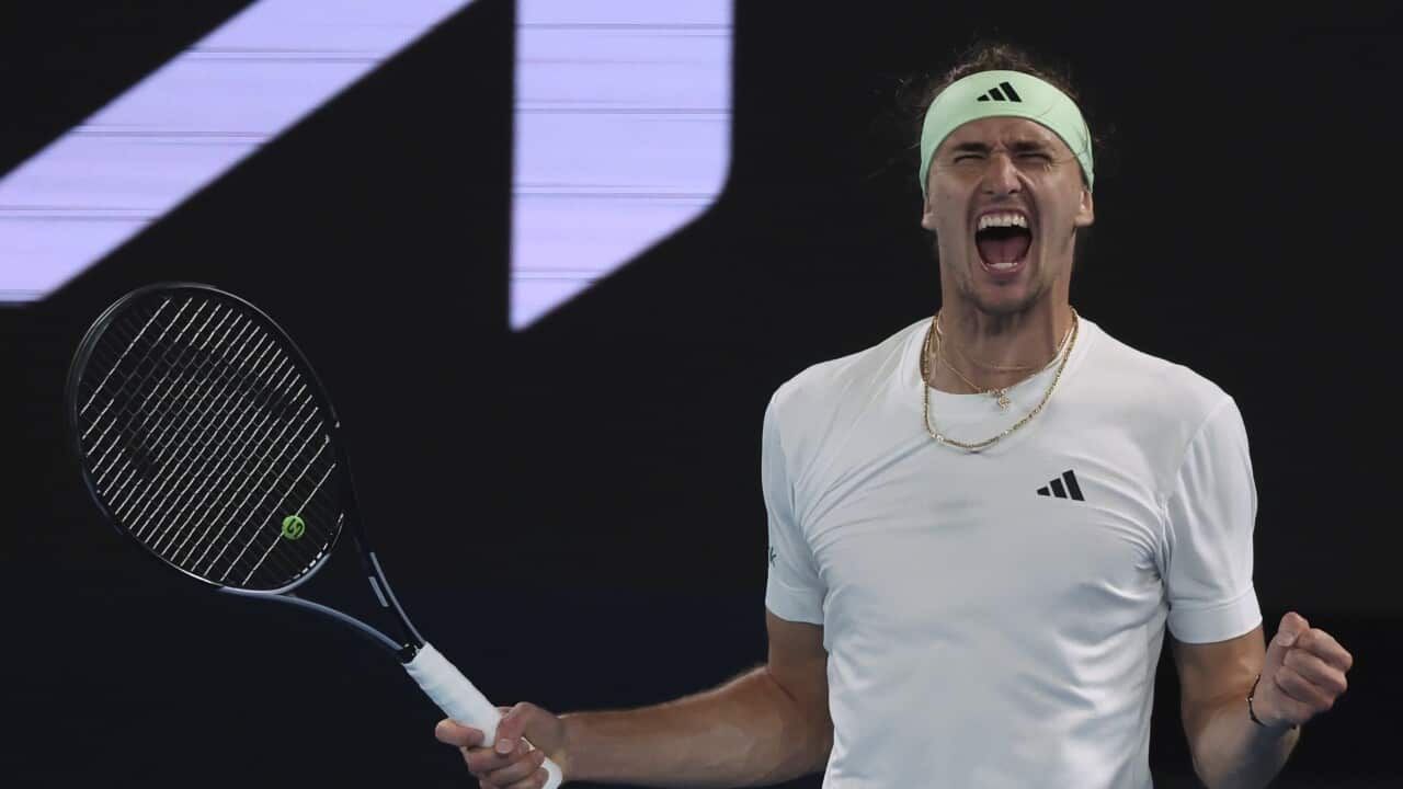 Australian Open - Alexander Zverev of Germany
