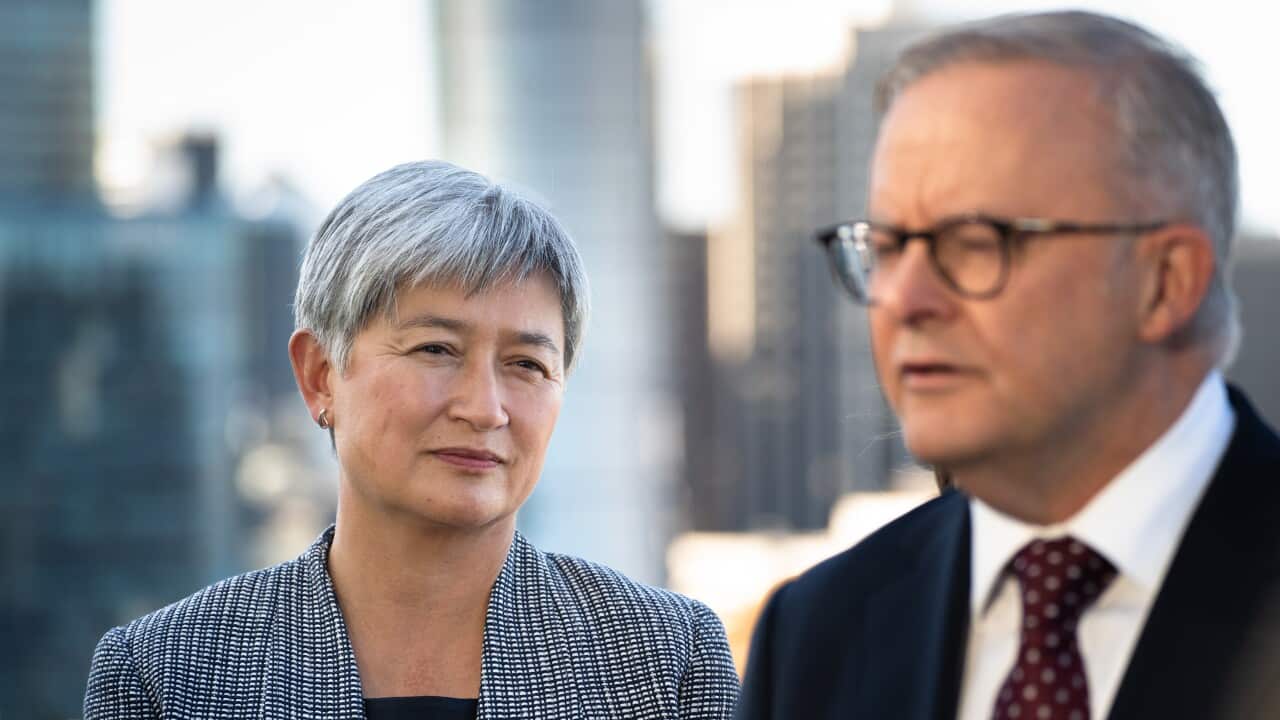 Foreign Affairs Minister Penny Wong and Prime Minister Anthony Albanese
