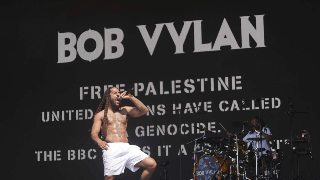 Britain Glastonbury Music Festival Day 4