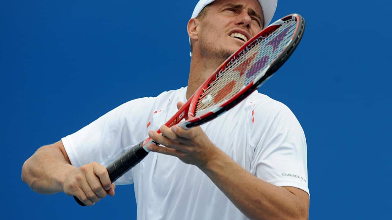 Australian tennis player Lleyton Hewitt