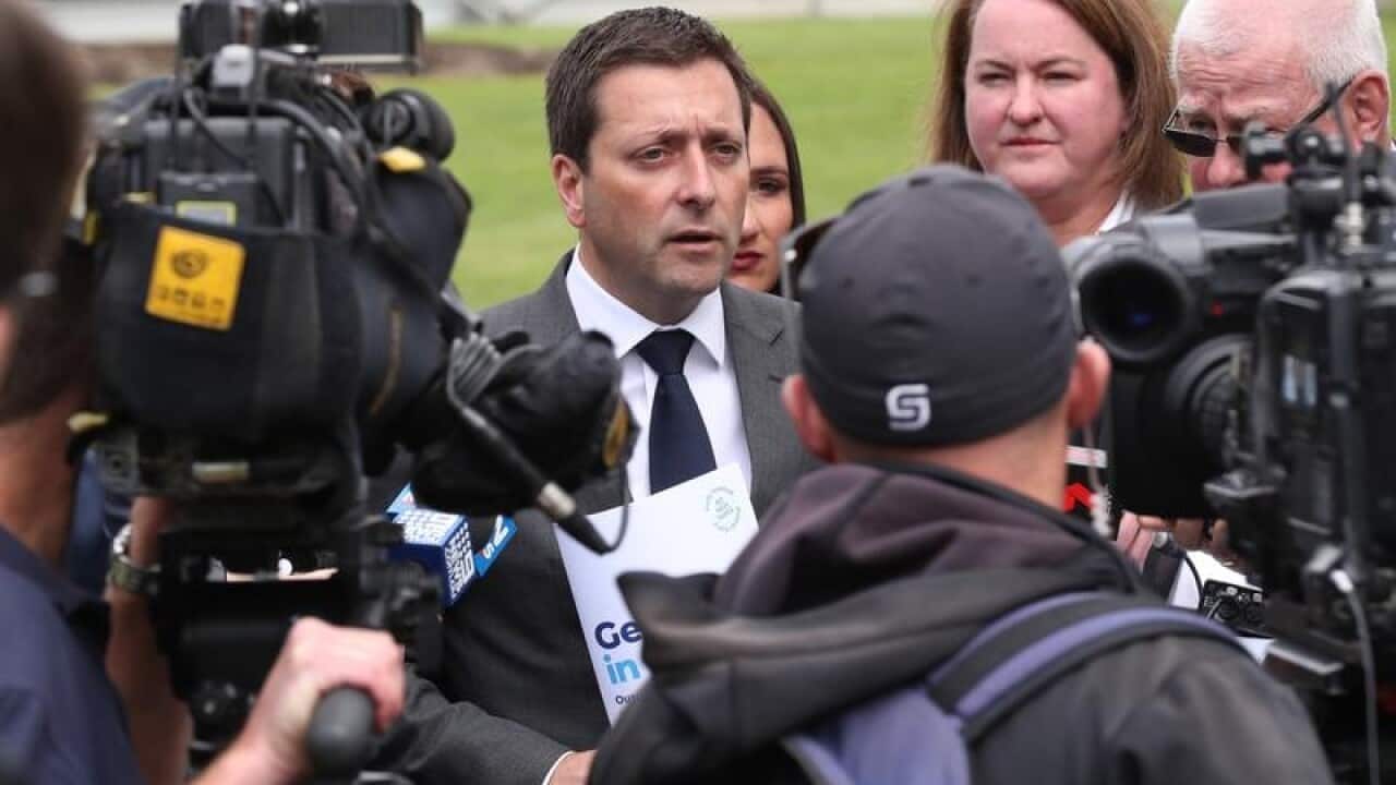 Victorian Opposition Leader Matthew Guy