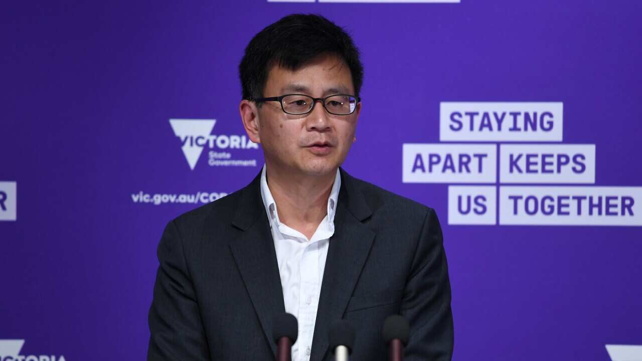 Victoria's deputy chief health officer Allen Cheng