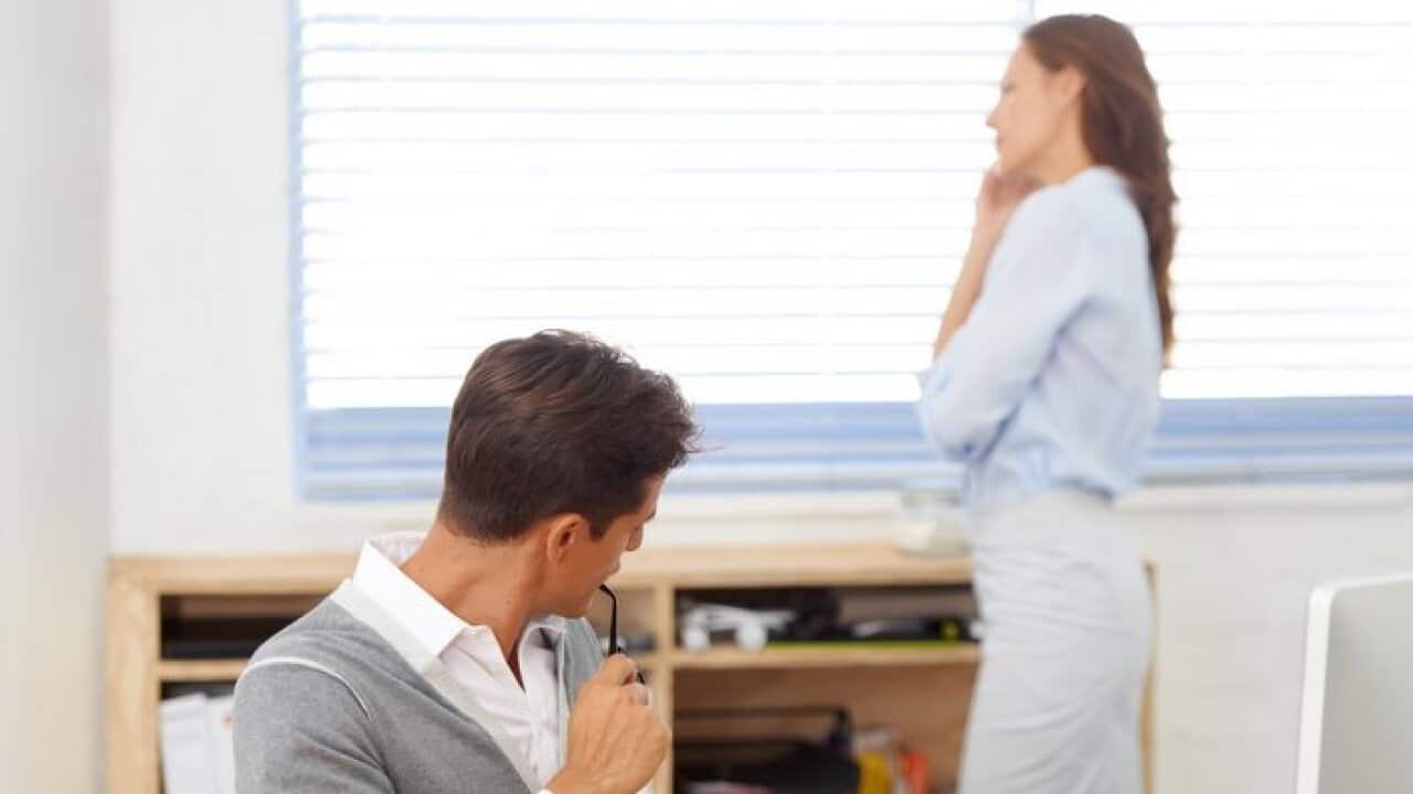 Improper office etiquette