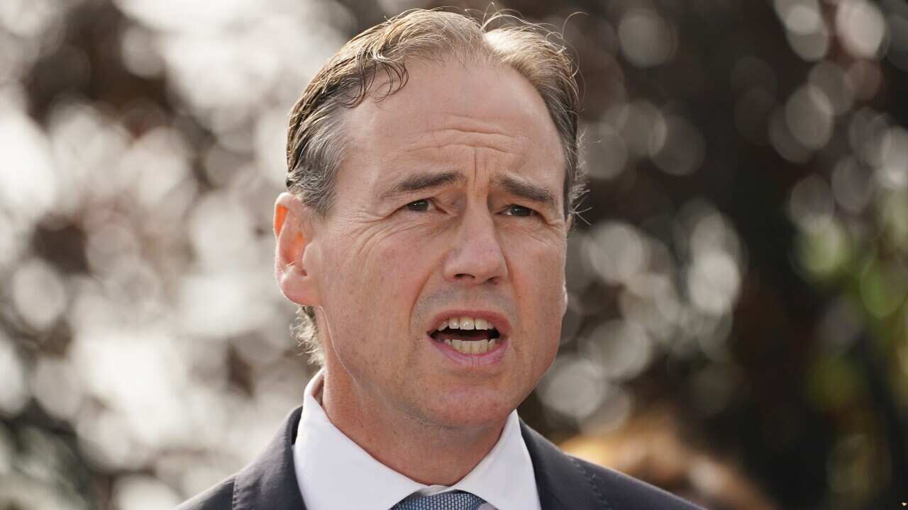 Health Minister Greg Hunt