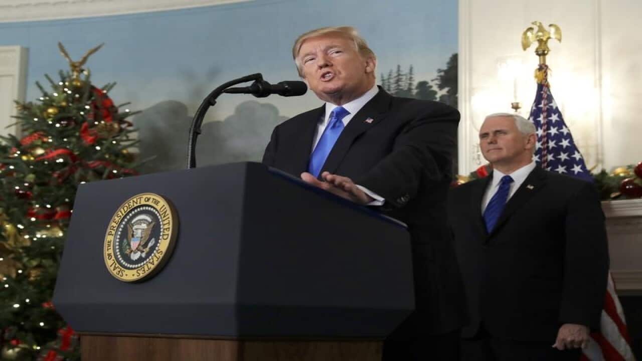 US President Donald Trump