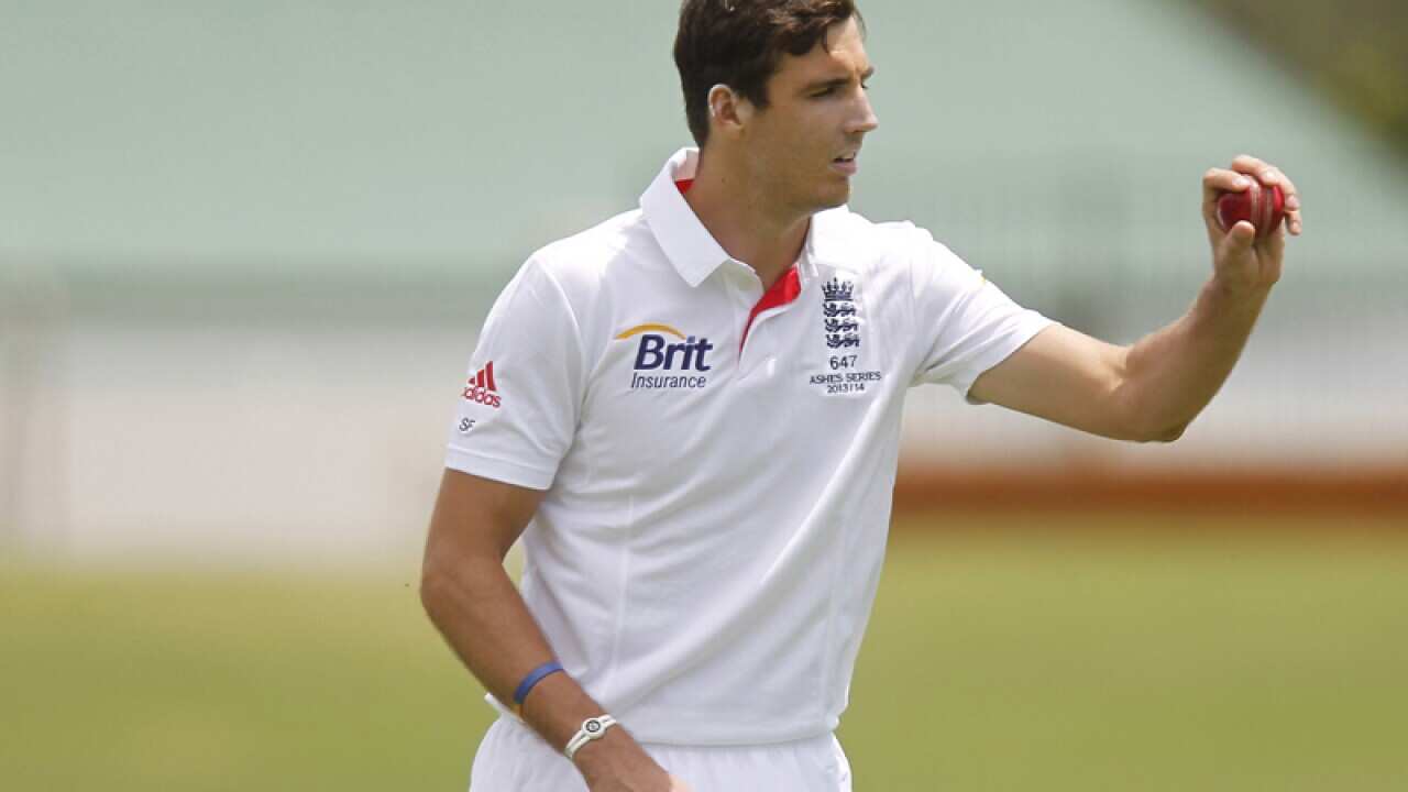 England's Steve Finn