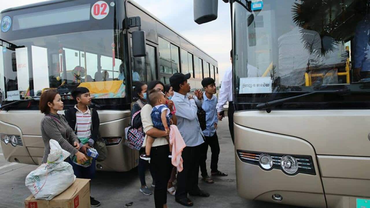 Free buses from Phnom Penh to provinces during Khmer New Year