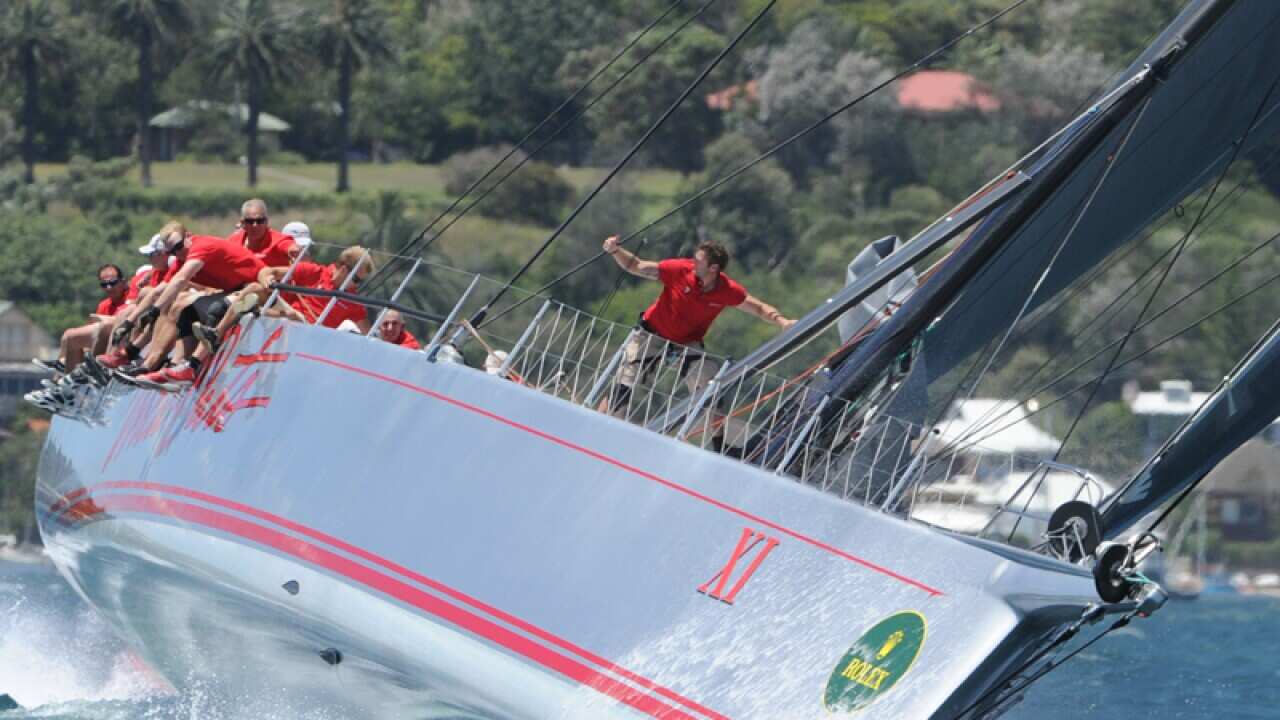 Wild Oats XI in action