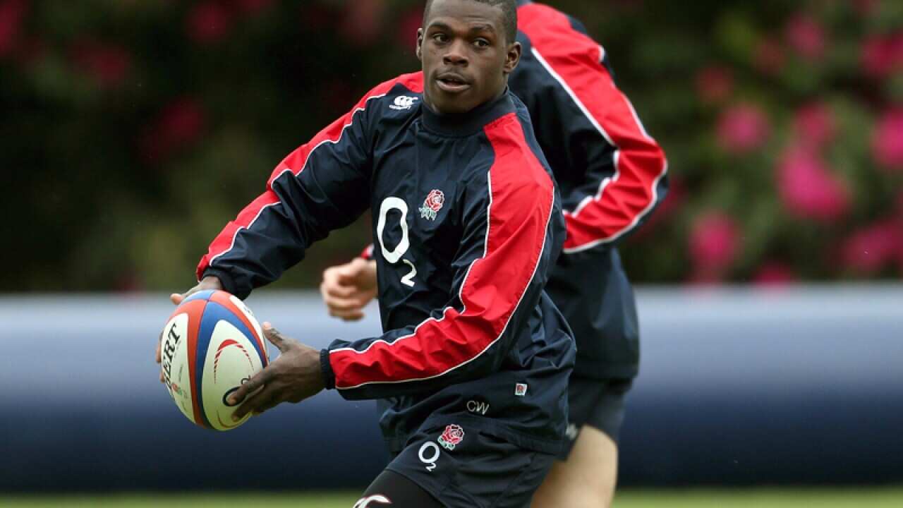 England rugby winger Christian Wade