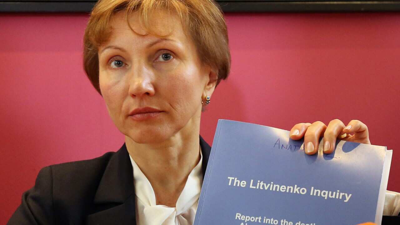 Murdered Russian spy Alexander Litvinenko's widow Marina