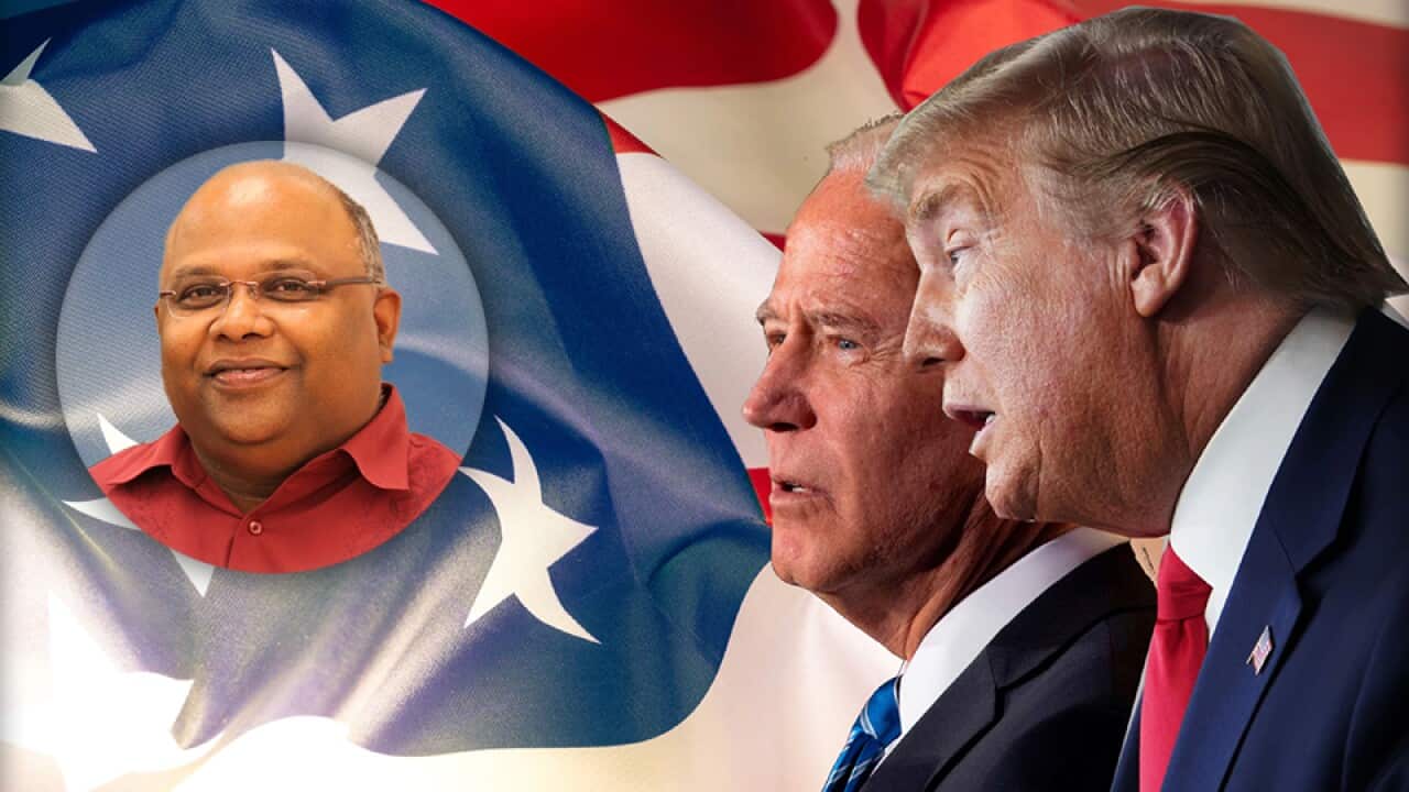 US Elections 2020, inset: Mithiran Karunananthan