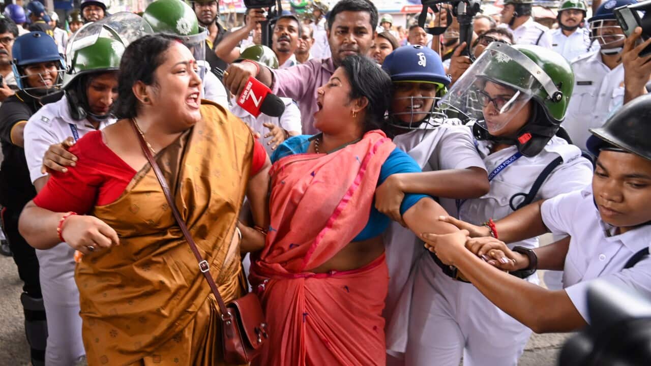 India: Chaos As BJP Protests Across Kolkata Over Gang Rape Of Law Student