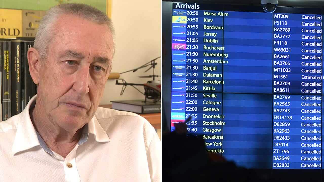 Professor Ron Bartsch and Gatwick airport.