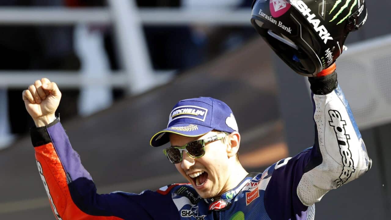 Spanish MotoGP rider Jorge Lorenzo