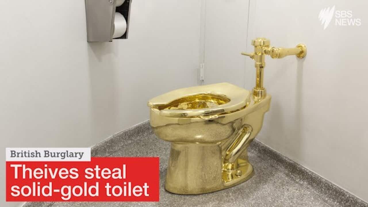 Gold Toilet