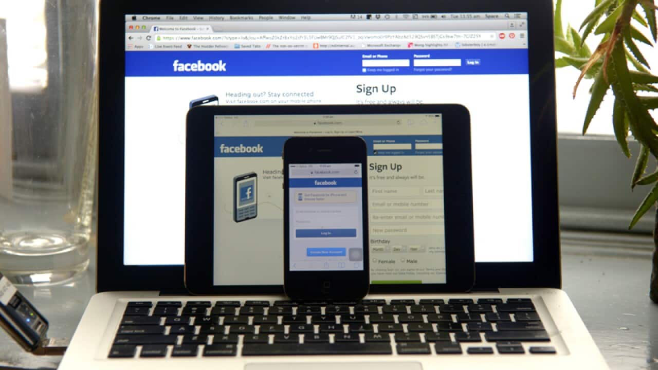 A Macbook, iPad and iPhone