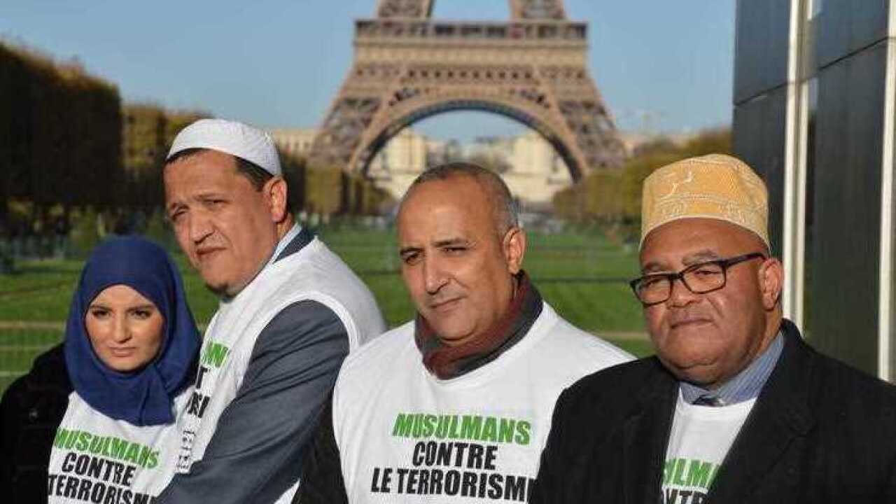 a rally in memory of the victims of 2015 terrorist attacks across the French capital.