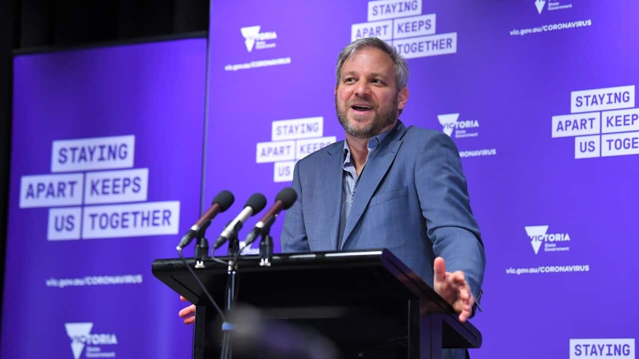 Victorian Chief Health Officer Brett Sutton