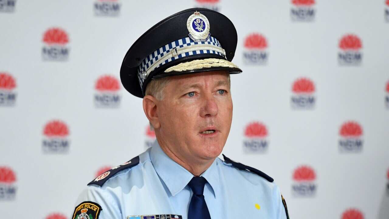 NSW Police Commissioner Mick Fuller