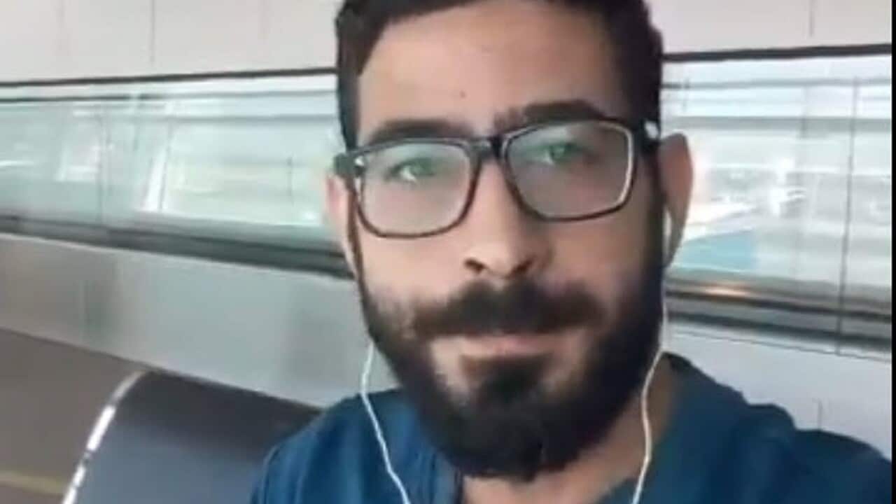 Hassan Al Kontar has been living in Kuala Lumpur airport for 37 days now.