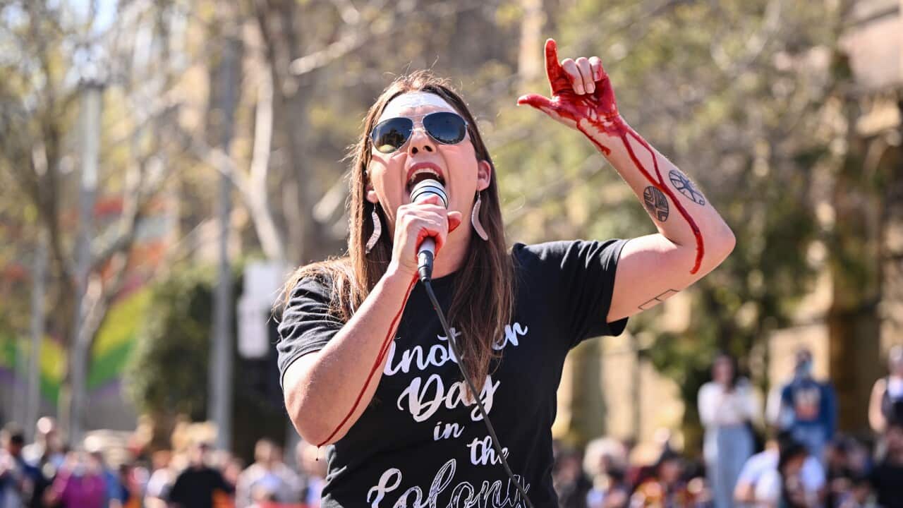 ANTI MONARCHY PROTEST MELBOURNE