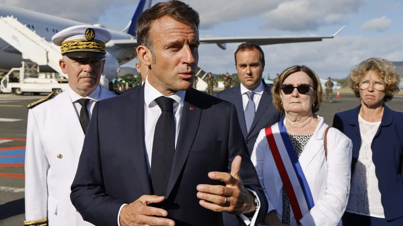 French President Macron travels to New Caledonia in an attempt to resolve political crisis