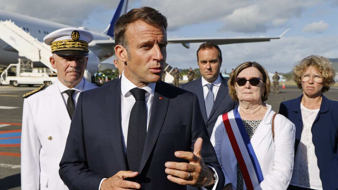 French President Macron travels to New Caledonia in an attempt to resolve political crisis